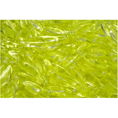 Dagger beads 5x16 mm N. 2894 Yellow