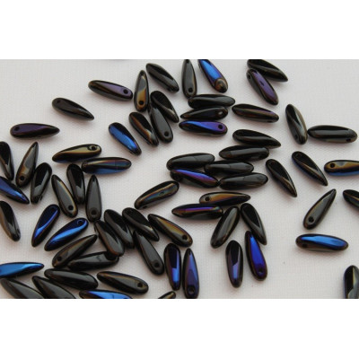 Daghe 3x11 mm N. 2366 Nero