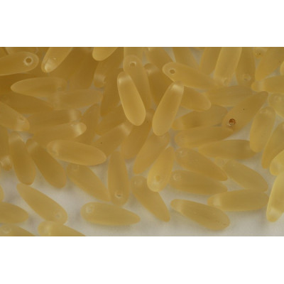 Dagger beads 3x11 mm N. 3678 Yellow