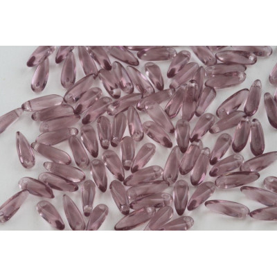 Dagger beads 3x11 mm N. 4076 Violet