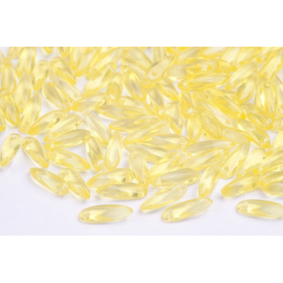 Dagger beads 3x11 mm N. 4841 Yellow
