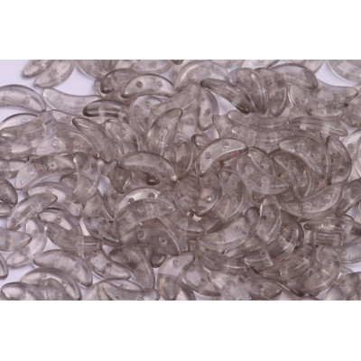 Czech Mates Crescent 10x3 mm N. 170 Lilac Gray 