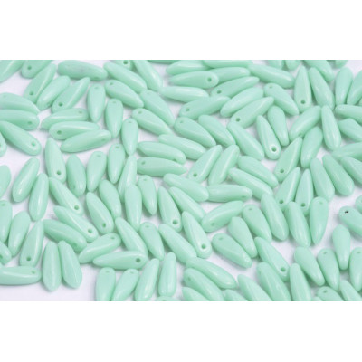 Dagger beads 3x11 mm N. 68 Light blue