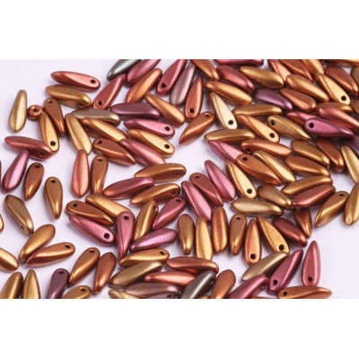 Dagues 3x11 mm N. 69 CRYSTAL VIOLET RAINBOW