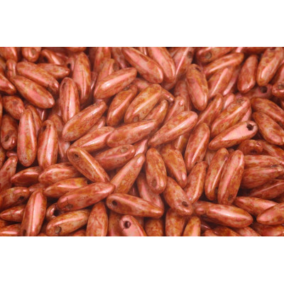 Dagas 3x11 mm N. 1833 OPAQUE SALMON SPOTTED