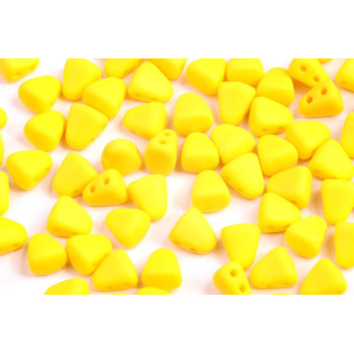 Matubo™ Nib-Bit 6x5mm Limon Mat Yellow 83120/84110 | Czech Beads