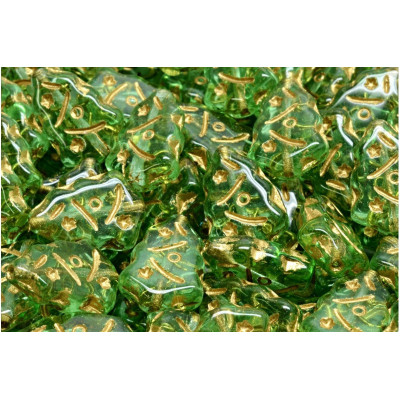 Christmas Tree Beads 17x12 N. 2239 Vert
