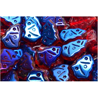 Christmas Tree Beads 17x12 N. 2243 Rouge