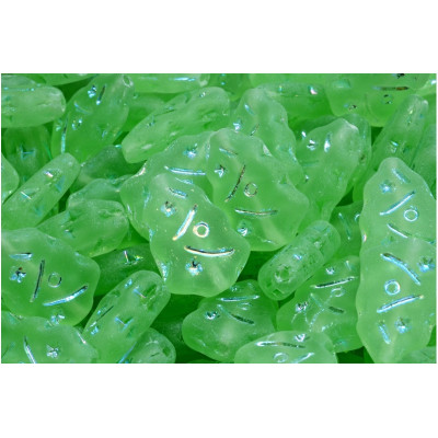 Christmas Tree Beads 17x12 N. 2247 Vert