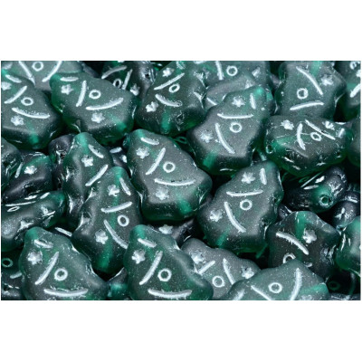 Christmas Tree Beads 17x12 N. 2248 Vert