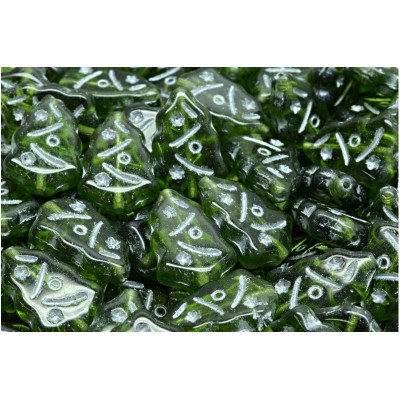 Christmas Tree Beads 17x12 N. 2253 Vert