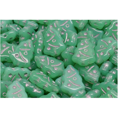 Christmas Tree Beads 17x12 N. 2256 Grün
