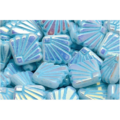 Diafan Beads 17x17 mm N. 2218 Light blue