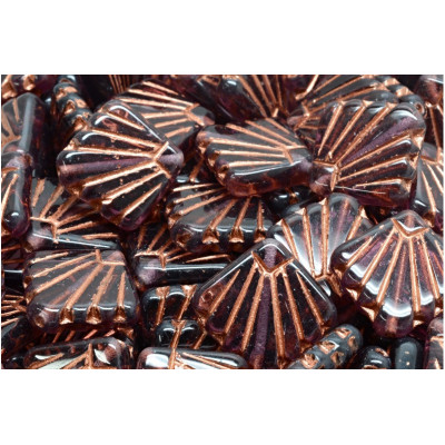 Diafan Beads 17x17 mm N. 2225 Marron
