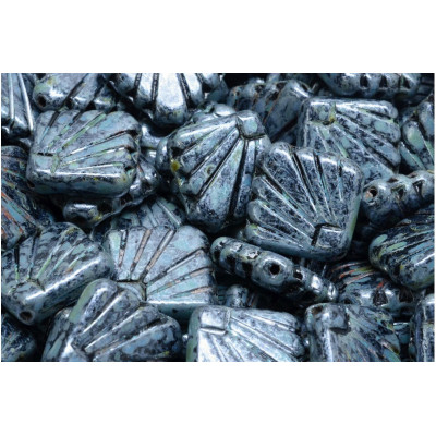 Diafan Beads 17x17 mm N. 2228 Blue