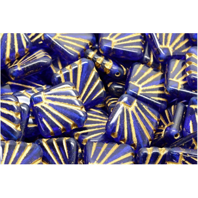 Diafan Beads 17x17 mm N. 2230 Bleu