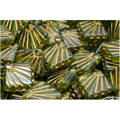 Diafan Beads 17x17 mm N. 2232 Green