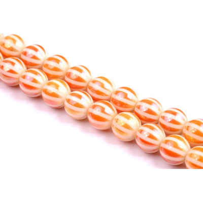 Perles rondes Laser 10 mm N. 32 Blanc