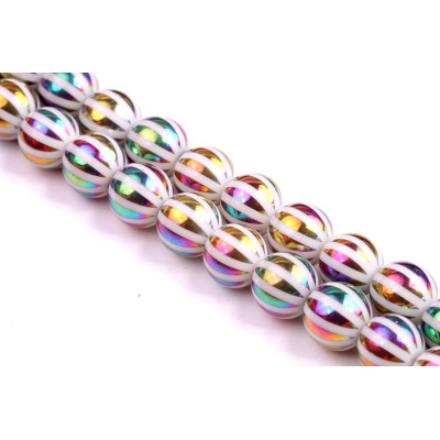 Perlina tonda Laser 10 mm N. 33 Bianco