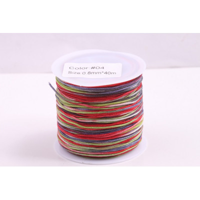 Nylonschnüre-Armbänder 0,8 mm N. 102 Mischen