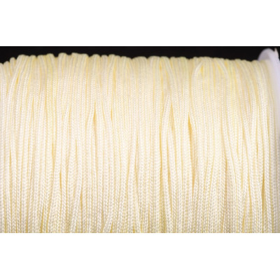 Nylonschnüre-Armbänder 0,8 mm N. 110 Weiß