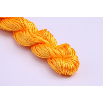 Nylonschnüre-Armbänder 1 mm N. 5 Orange