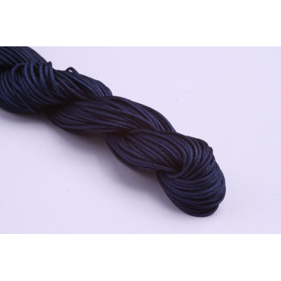 Nylonschnüre-Armbänder 1 mm N. 19 Blau