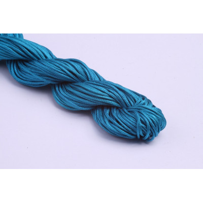 Nylonschnüre-Armbänder 1 mm N. 20 Blau