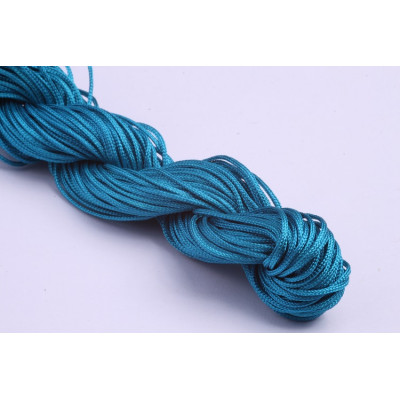 Nylonschnüre-Armbänder 1 mm N. 21 Blau