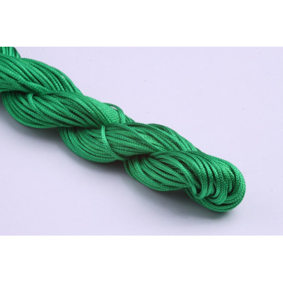 Hilo de nilón trenzado 1 mm N. 24 Verde