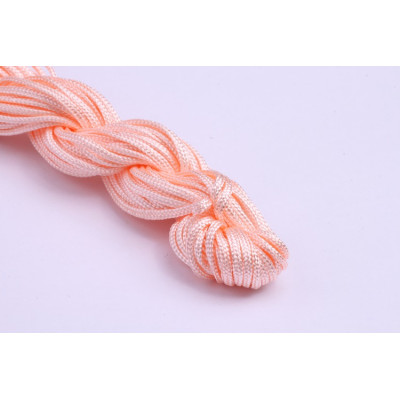 Nylonschnüre-Armbänder 2 mm N. 32 Rosa