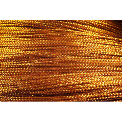 Fil tressé avec lurex 0,8 mm N. 15 Or