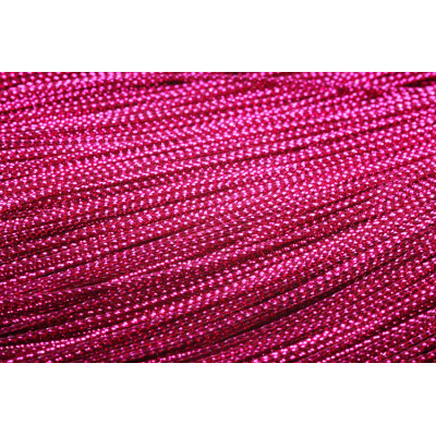 Fil tressé avec lurex 0,8 mm N. 17 Rose
