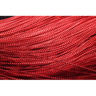 Strings with lurex 0,8 mm N. 18 Red