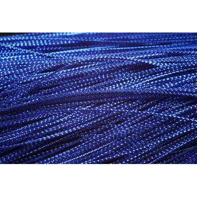 Hilo trenzado con lurex 0,8 mm N. 21 Azul