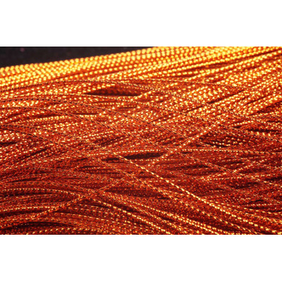 Strings with lurex 0,8 mm N. 24 Orange