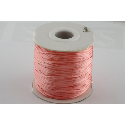 Cordon satiné 1 mm N. 92 Rose