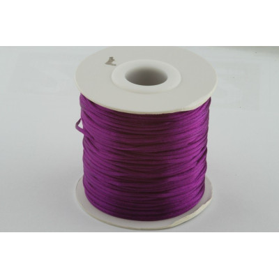Satin cord 1 mm N. 99 Violet