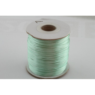 Cordon satiné 1 mm N. 103 Vert