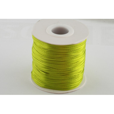 Satinschnur 1 mm N. 104 Grün