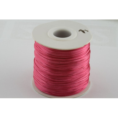 Cordon satiné 1 mm N. 110 Rose