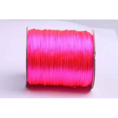 Satin cord 1 mm N. 113 Pink