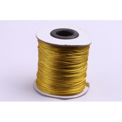 Cordon satiné 1 mm N. 118 Or