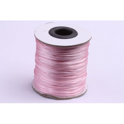 Satin cord 1 mm N. 120 Pink