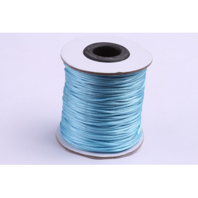 Satinschnur 1 mm N. 125 Hellblau