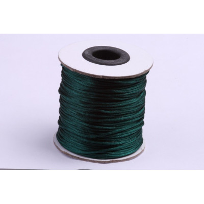 Cordon satiné 1 mm N. 129 Vert