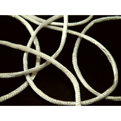 Cordoncino di raso 2 mm N. 2 Bianco