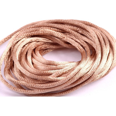 Cordon satiné 2 mm N. 5 Beige