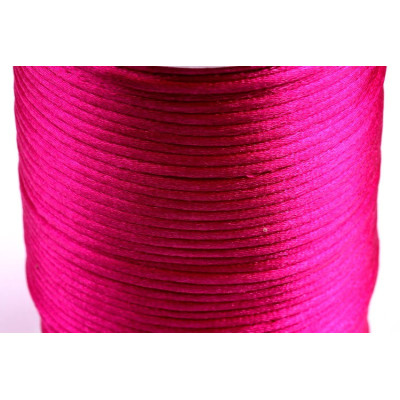 Cordon satiné 2 mm N. 51 Rose