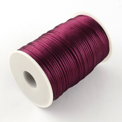 Satinschnur 2 mm N. 52 Violett